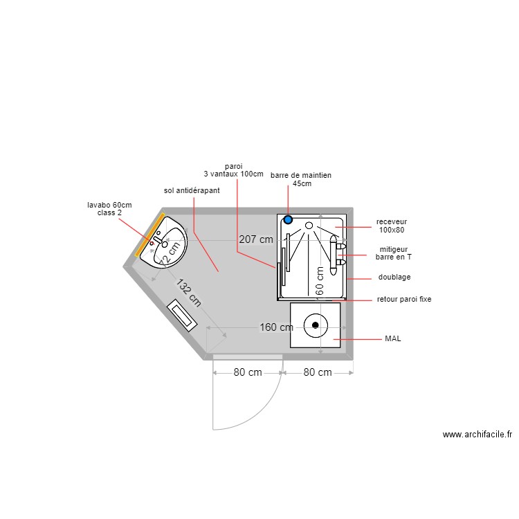 el mrabet. Plan de 0 pièce et 0 m2