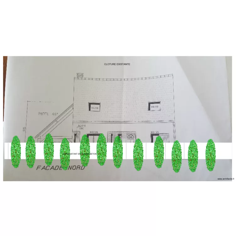 PROJET ROLAND EXISTANT. Plan de 