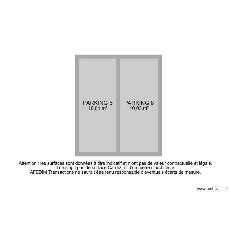 BI 6737 ANNEXES. Plan de 2 pièces et 20 m2