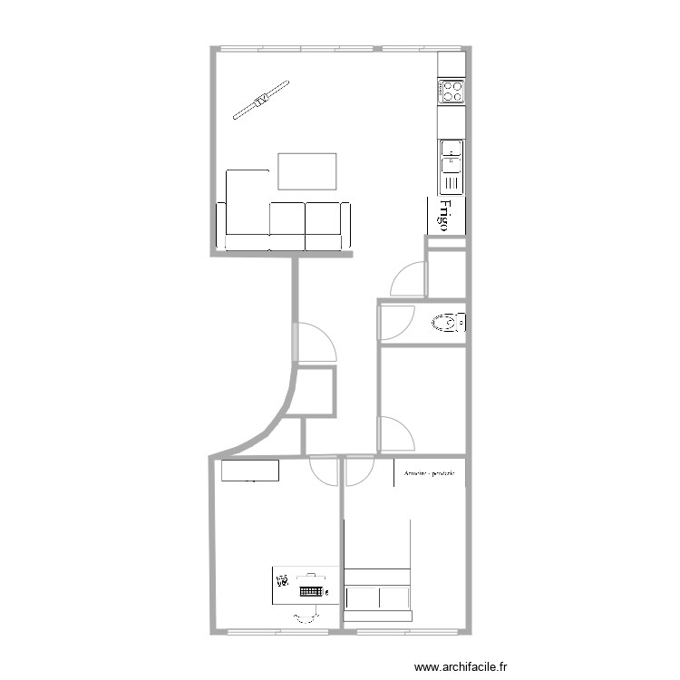 Plan Marine. Plan de 0 pièce et 0 m2