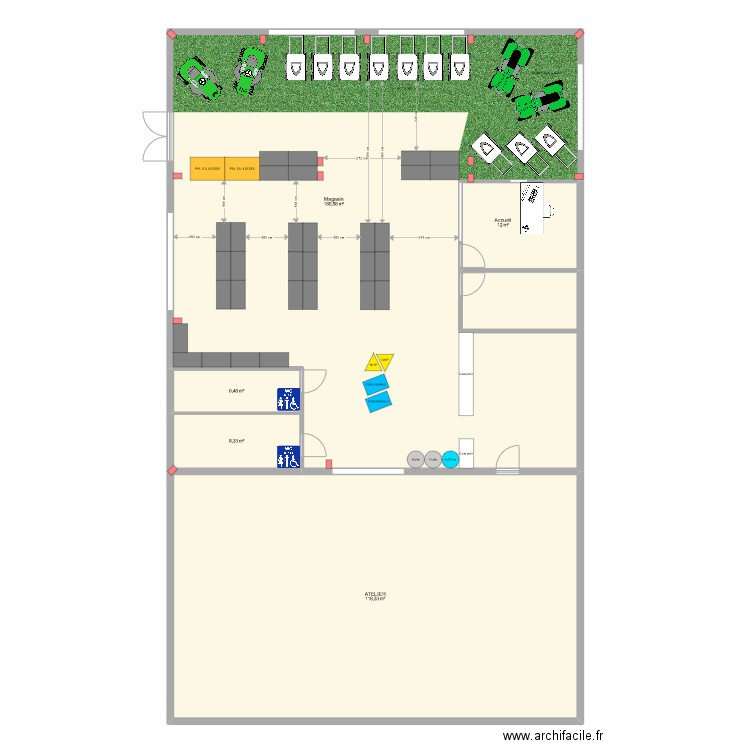 ETS COCHET BELLEY. Plan de 0 pièce et 0 m2