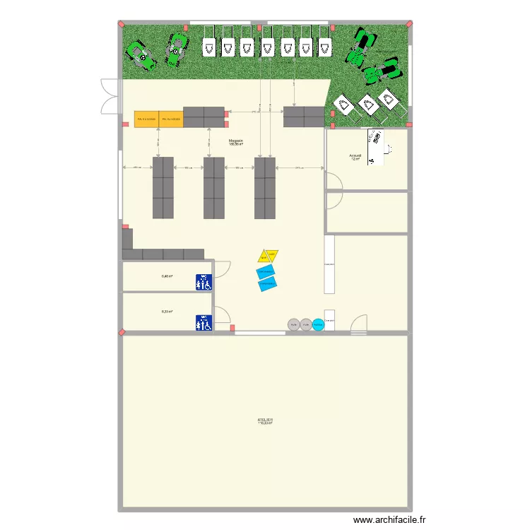 ETS COCHET BELLEY. Plan de 