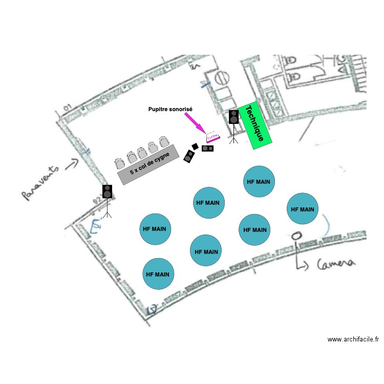 OMPI 13e Juillet 2019. Plan de 0 pièce et 0 m2