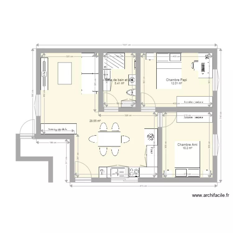 PROJET PAPI BIS. Plan de 