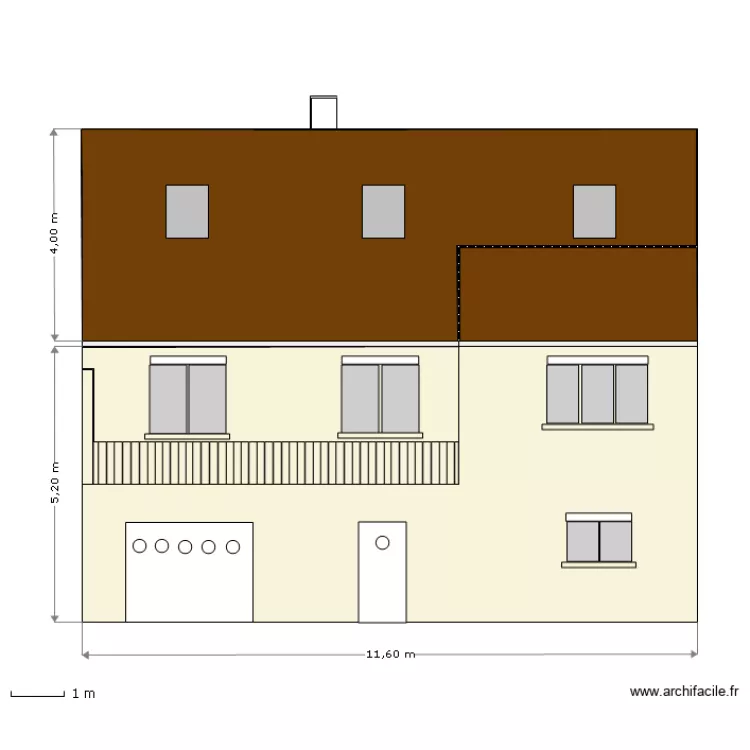 Facade. Plan de 