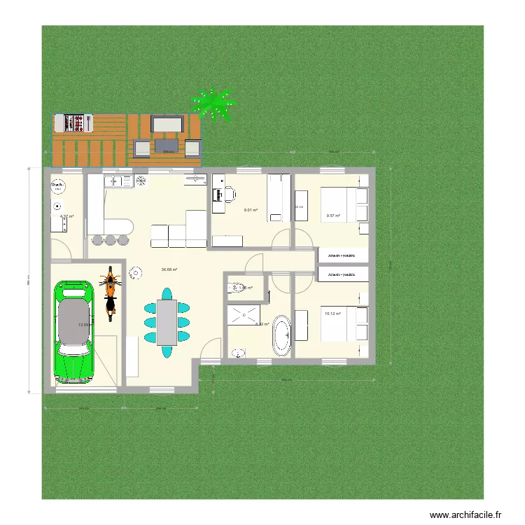 Plan Plain pied RP final1. Plan de 