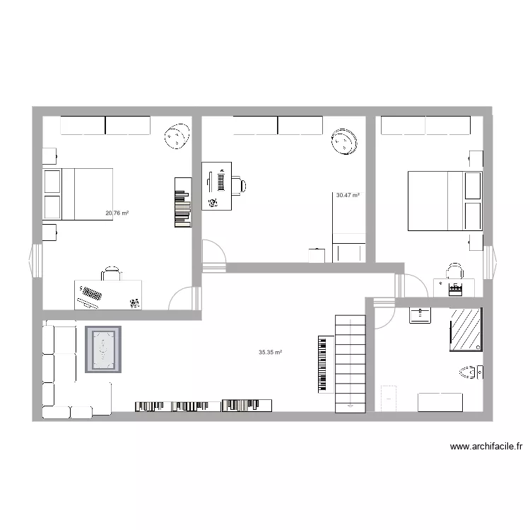 Etage Projet 1. Plan de Etage Projet 1. Plan de