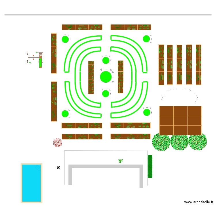 Mandala Castel V1. Plan de 0 pièce et 0 m2