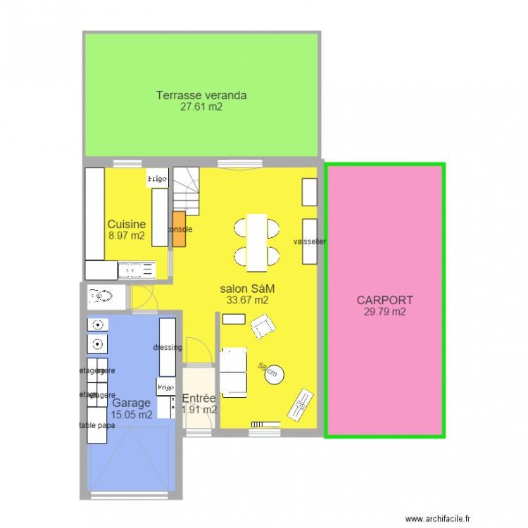 DOUAI RDC. Plan de 0 pièce et 0 m2