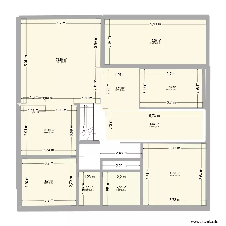 Maison Les Mathes 5 mars 2026 2. Plan de 10 pièces et 101 m²