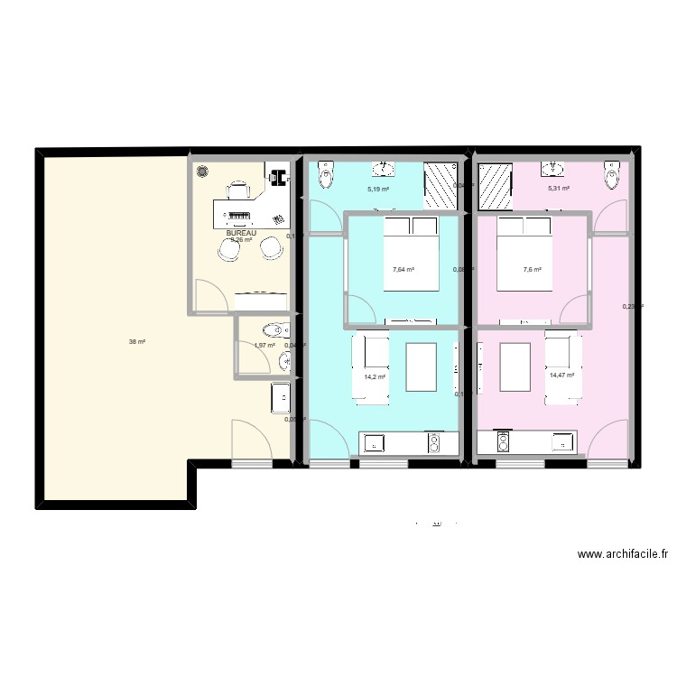 VILLIERS OP 1. Plan de 0 pièce et 0 m2