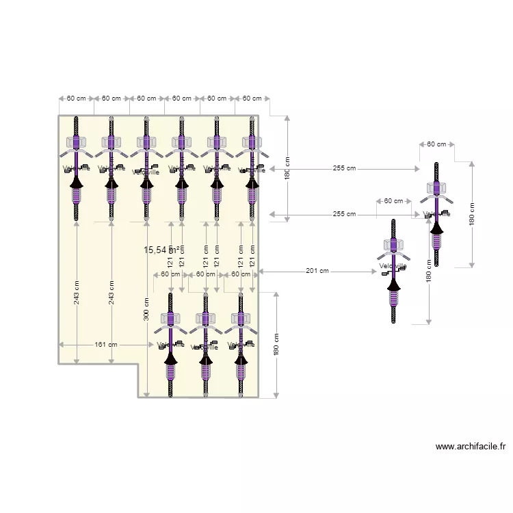 Client Nathan. Plan de 