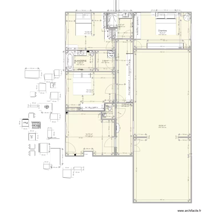 APPART070619. Plan de 