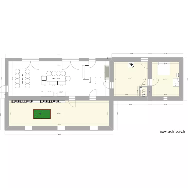 extension. Plan de extension. Plan de