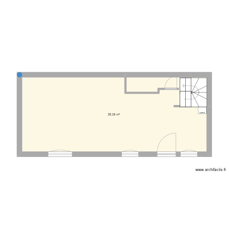niveau 0. Plan de 0 pièce et 0 m2