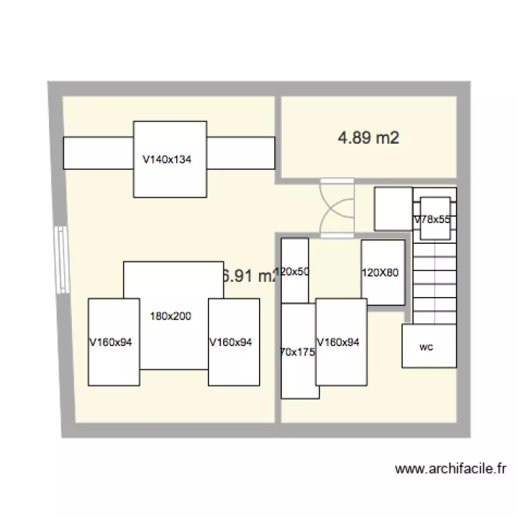 WalckiersMaison4Rez2velux140VF. Plan de WalckiersMaison4Rez2velux140VF. Plan de