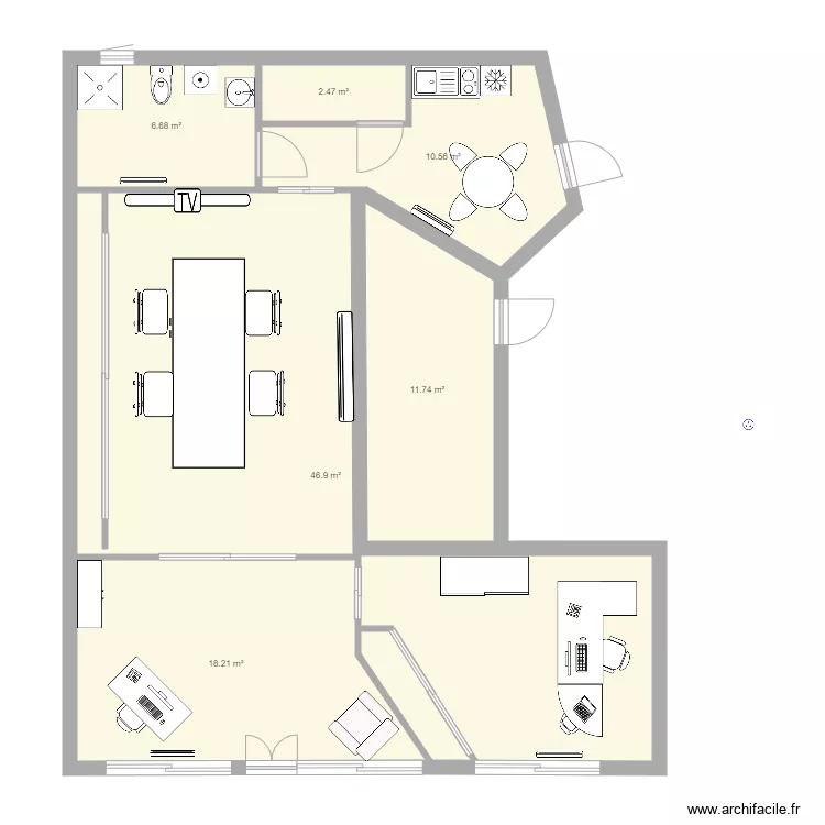 LOCAL CHATEAU D OLONNE 2. Plan de LOCAL CHATEAU D OLONNE 2. Plan de