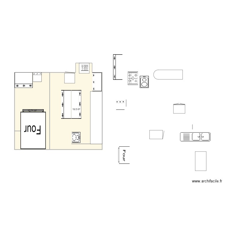 fournil1. Plan de 0 pièce et 0 m2