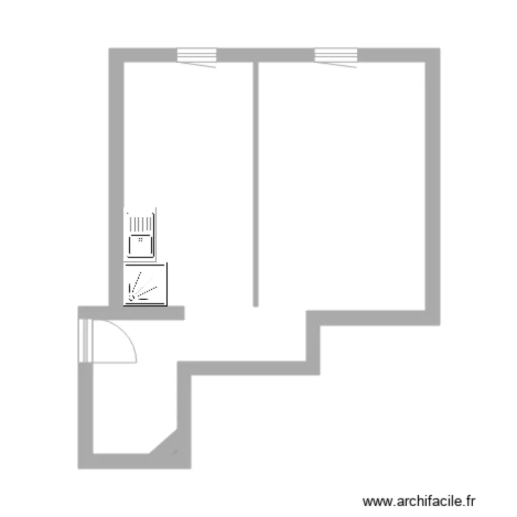 63 N D Nazareth. Plan de 