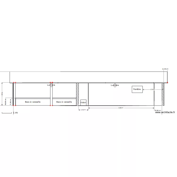 Sanitaire 2013 face arrière. Plan de Sanitaire 2013 face arrière. Plan de