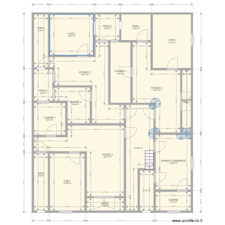 GY 5DEC 1ETG. Plan de 0 pièce et 0 m2