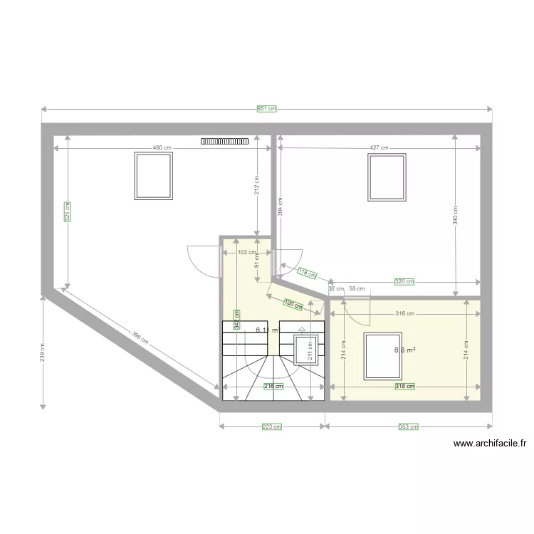 26 emile roux R2. Plan de 