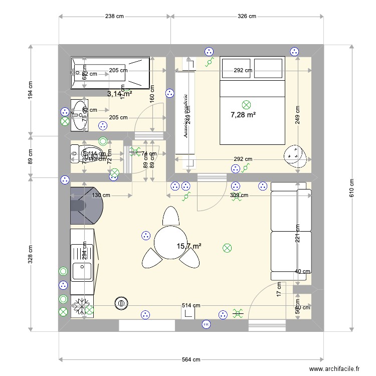 Dépendance 3. Plan de 0 pièce et 0 m2