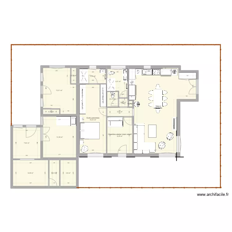 Canet projet 4. Plan de 