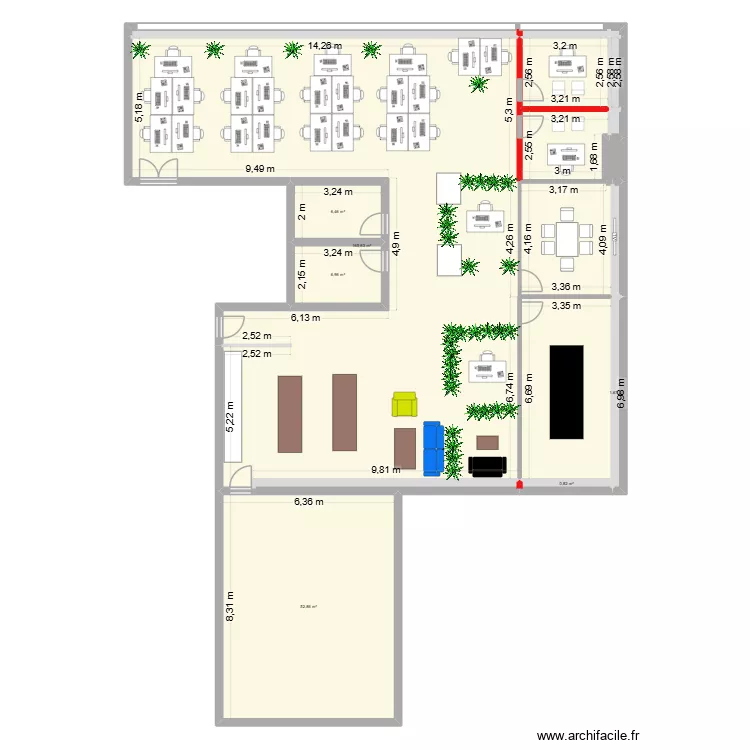 bureau levallois v7. Plan de 18 et 296 m² bureau levallois v7. Plan de 18 et 296 m²