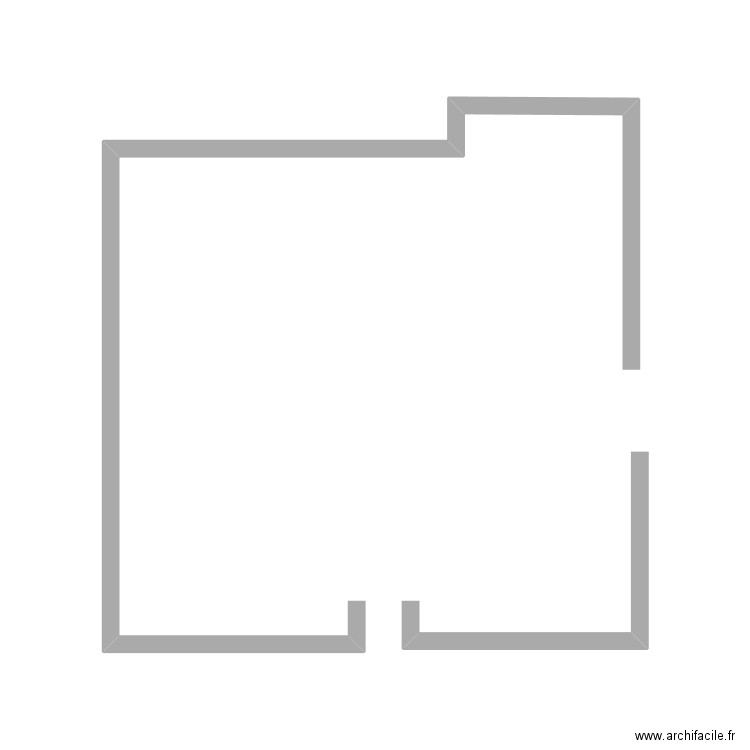 Salle Cotin. Plan de 0 pièce et 0 m2