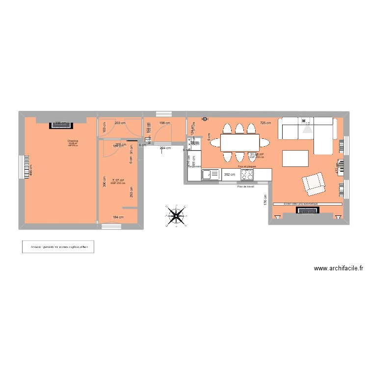 Plan Placo. Plan de 0 pièce et 0 m2