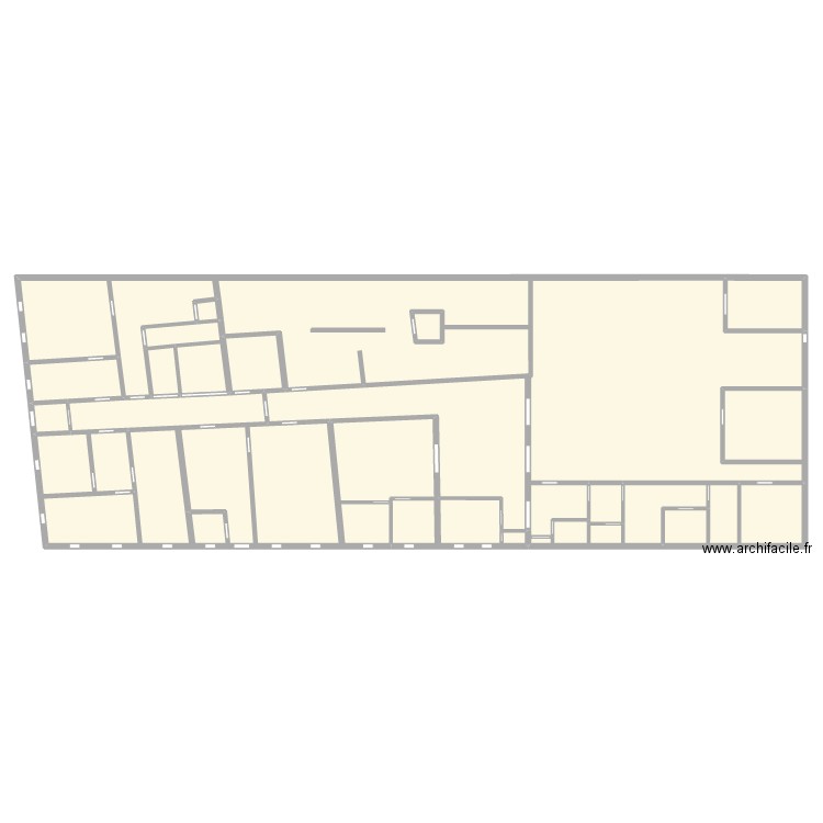 plan 1. Plan de 0 pièce et 0 m2