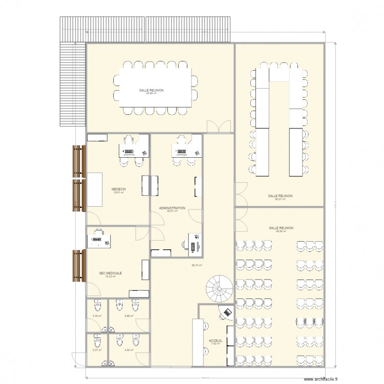 RDC V3. Plan de 0 pièce et 0 m2