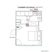 Chambre élément cuis sanibroyeur douche petit dressing 
