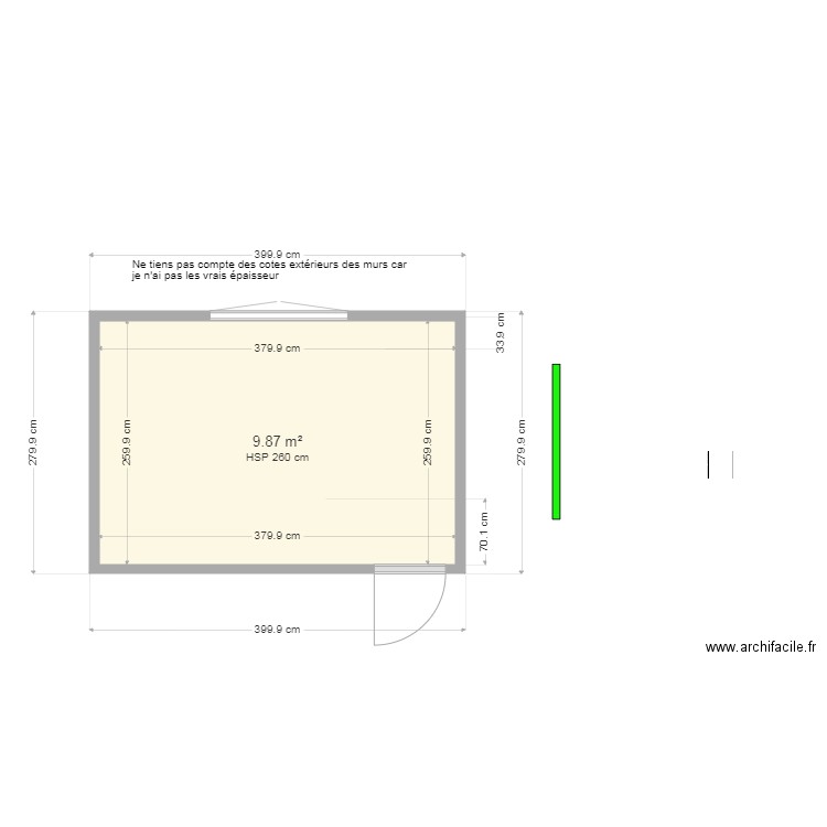 ch 1a. Plan de 0 pièce et 0 m2