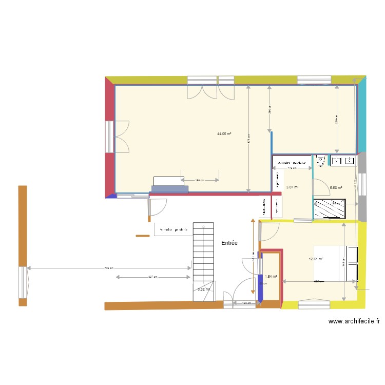 dressing 3. Plan de 0 pièce et 0 m2