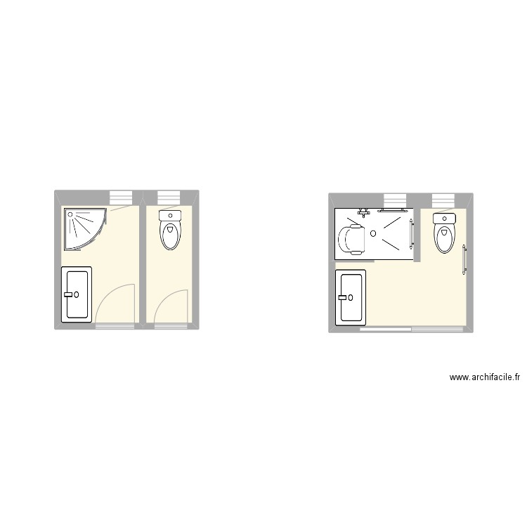 gadret mélanie. Plan de 3 pièces et 9 m2