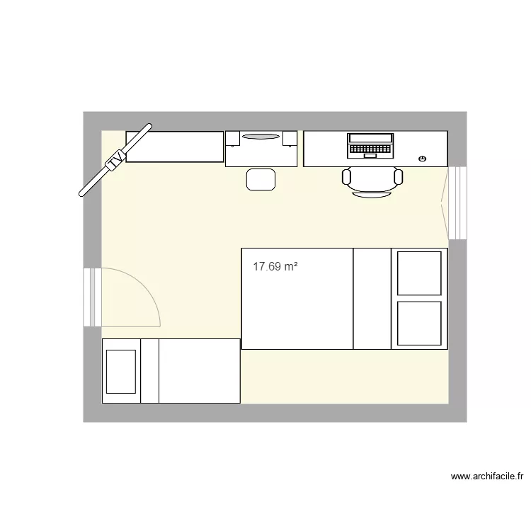 ma chambre. Plan de ma chambre. Plan de