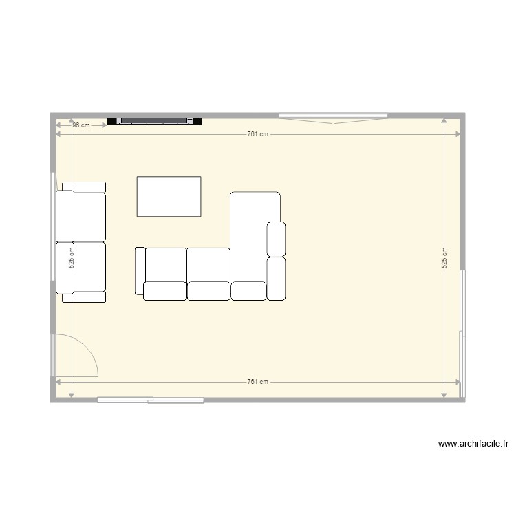 salon casa33. Plan de 0 pièce et 0 m2