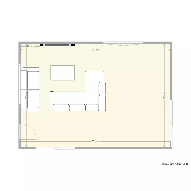 salon casa33. Plan de salon casa33. Plan de