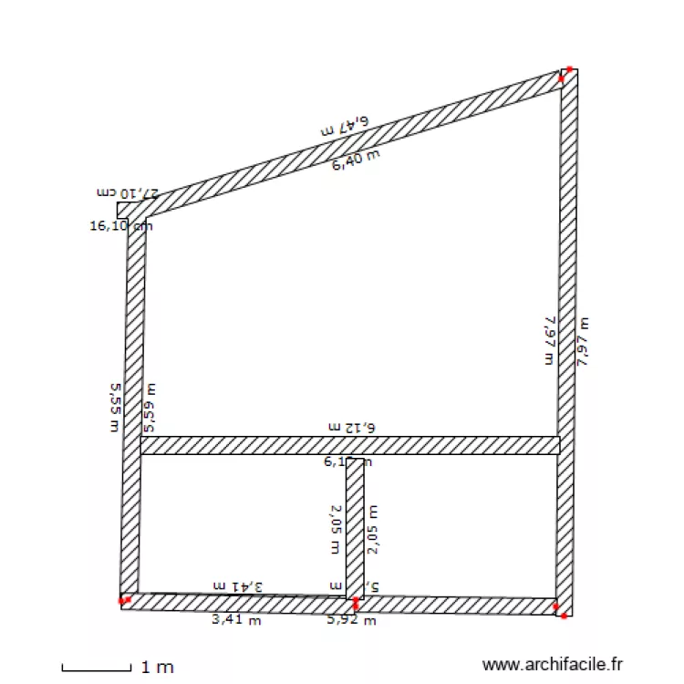 garage. Plan de 