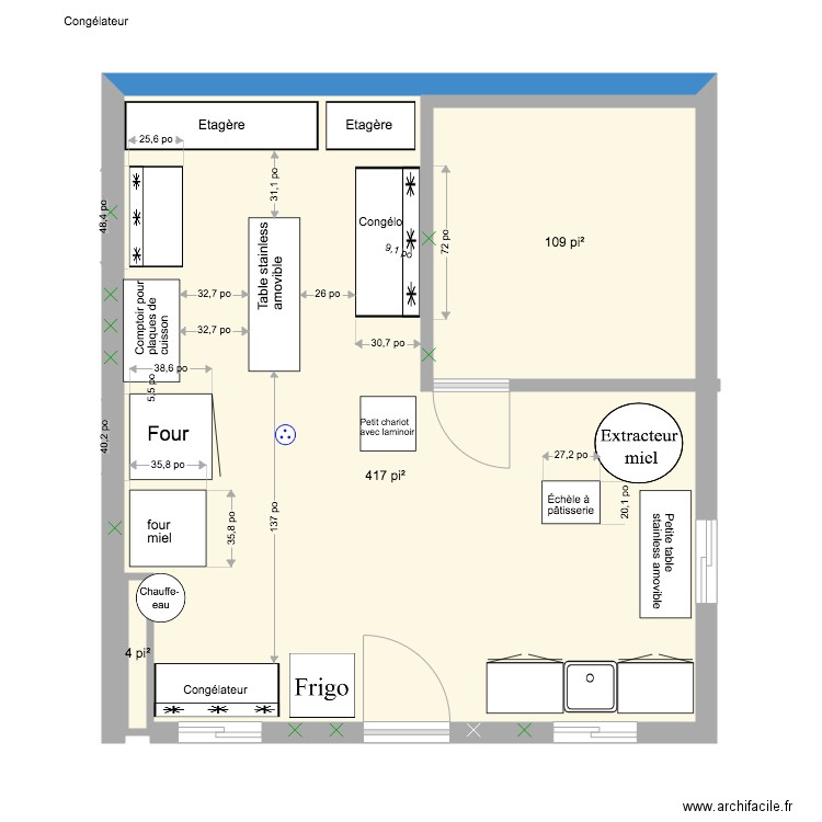 Atelier transfo miellerie. Plan de 0 pièce et 0 m2