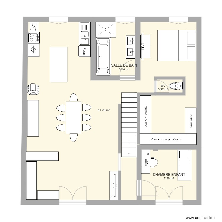 maison 2. Plan de 0 pièce et 0 m2