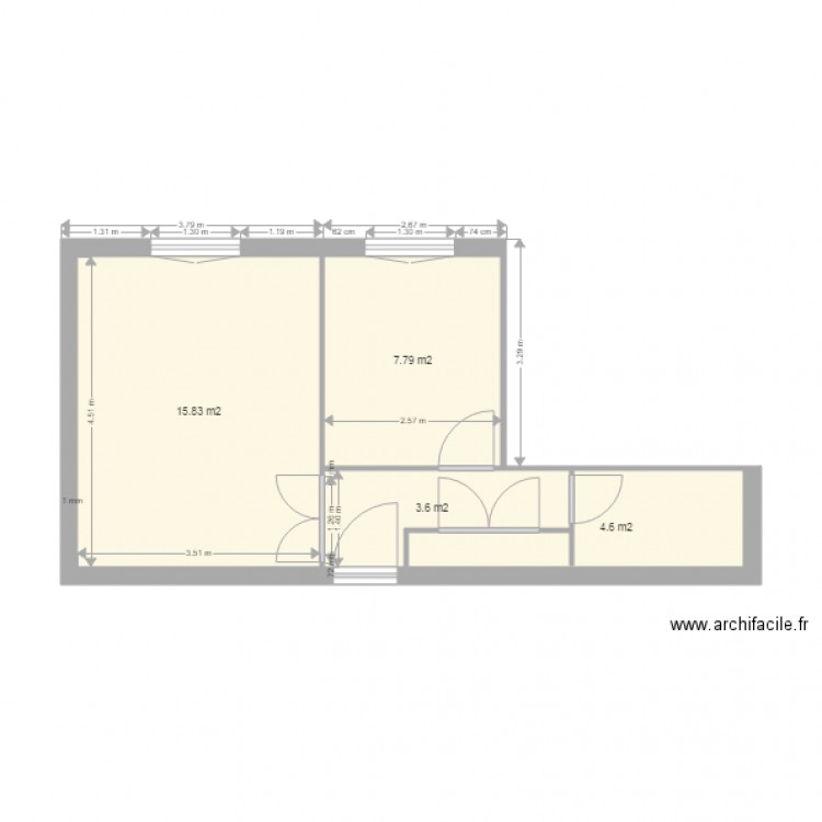 FONCIA 79 ST GENCE 1ETAGE. Plan de 0 pièce et 0 m2