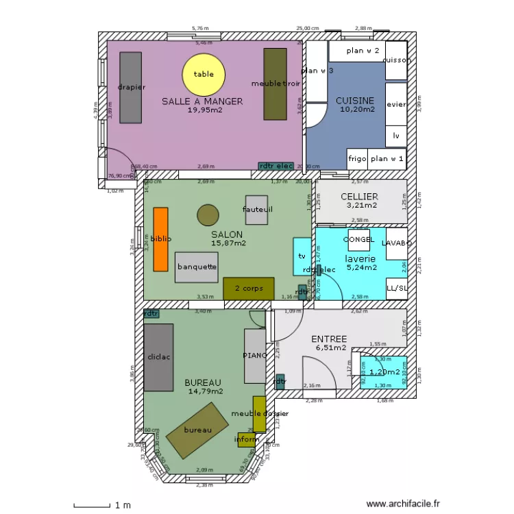 REZ DE CHAUSSEE 130301. Plan de REZ DE CHAUSSEE 130301. Plan de