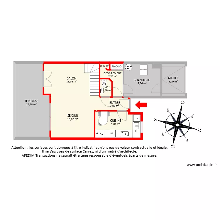 BI 7438 RDC. Plan de BI 7438 RDC. Plan de