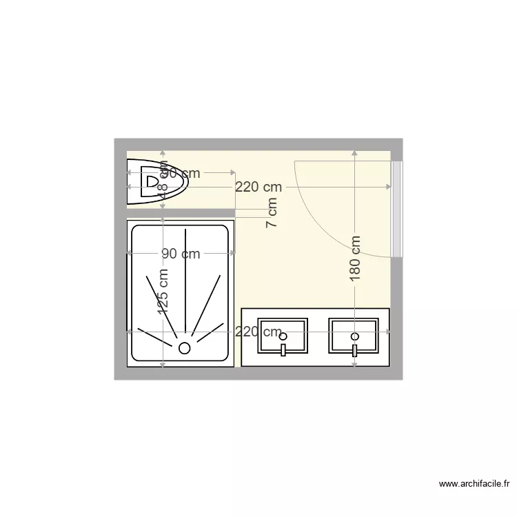 NT APPARTEMENT. Plan de 