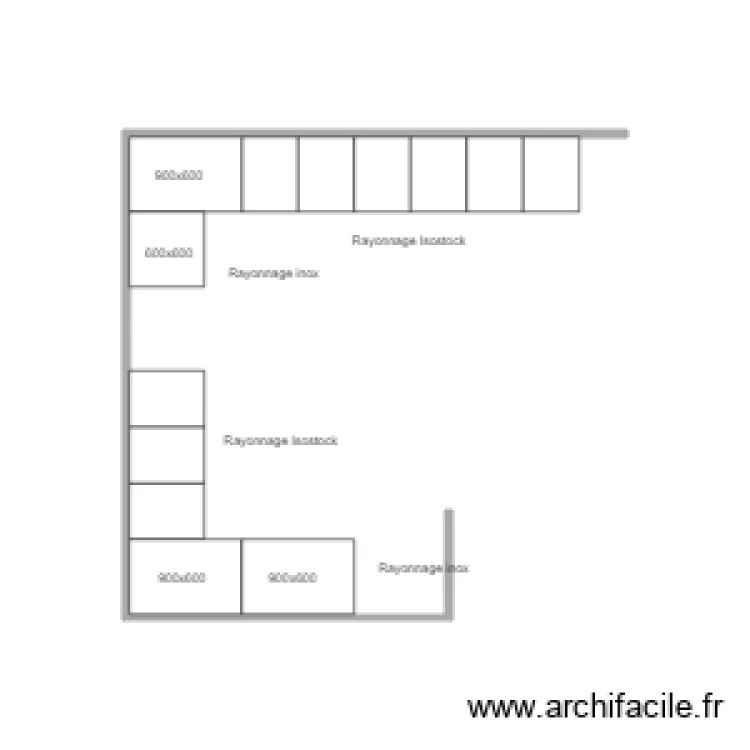 St Fran&ccedil;ois 1. Plan de 