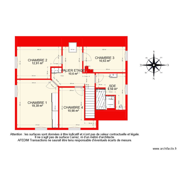 BI 7212 ETAGE. Plan de 0 pièce et 0 m2