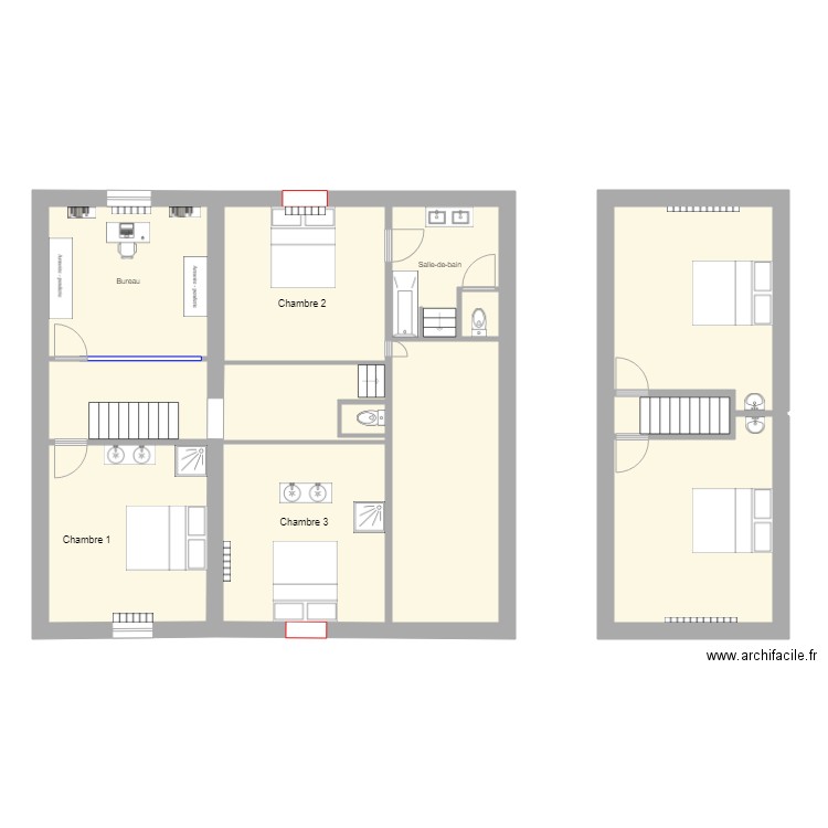 Edouard Pisvin 12 étage 5 sdb sur buanderie. Plan de 0 pièce et 0 m2